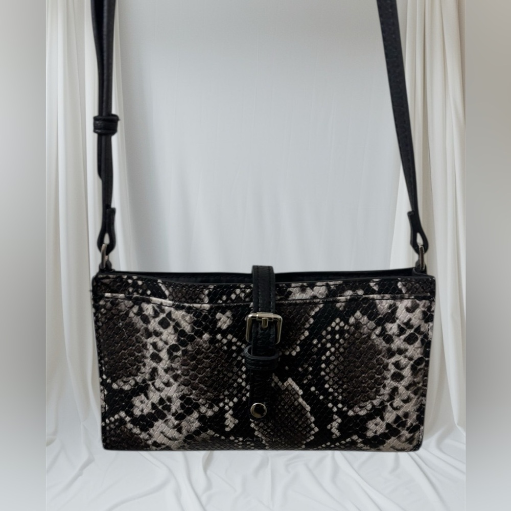TAHARI Elegant Snake Print Women's small purse